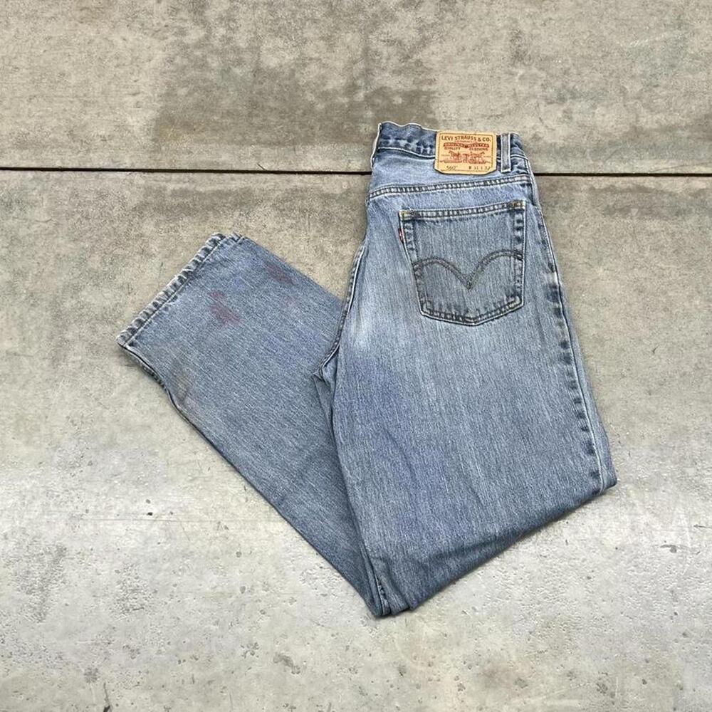 Levi's Light Blue Straight Leg Jeans